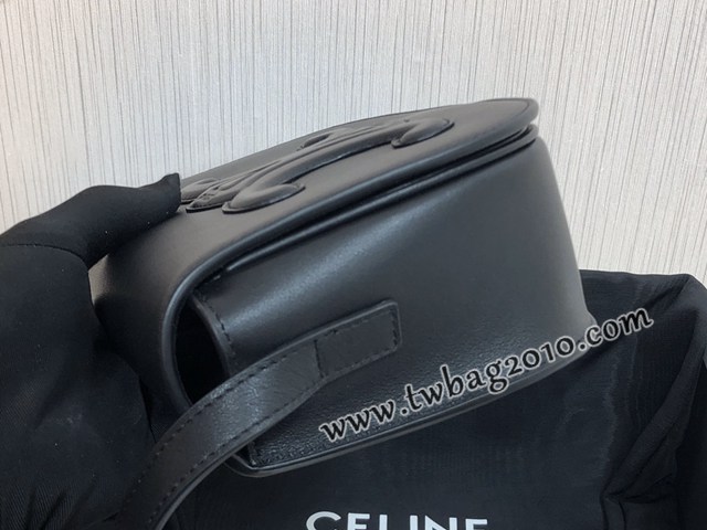 Celine專櫃2023全新CUIR TRIOMPHE系列單肩斜挎包 賽琳新版馬鞍包 sldj2423